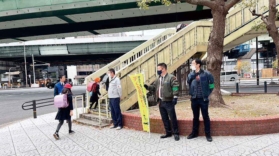 子どもみまもり活動（大阪支社）